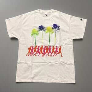 NIKE x STUSSY DOUGLAS FIRS TO PALM TREES T-SHIRT SIZE LARGE